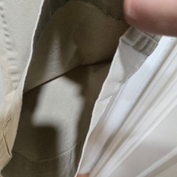 Merona Tan Ankle Crop Pants Women’s Size 12 Casual Office - Picture 7 of 8